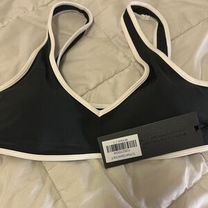 Brand new white fox sports bra